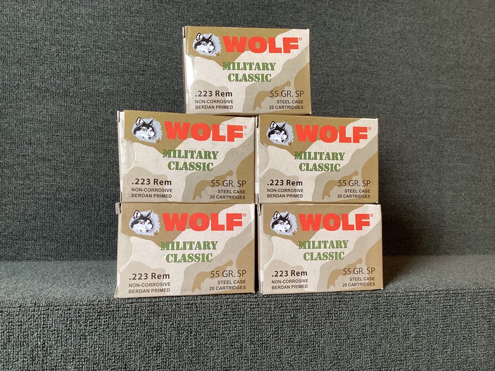 Image for .223 REM by Wolf Ammo