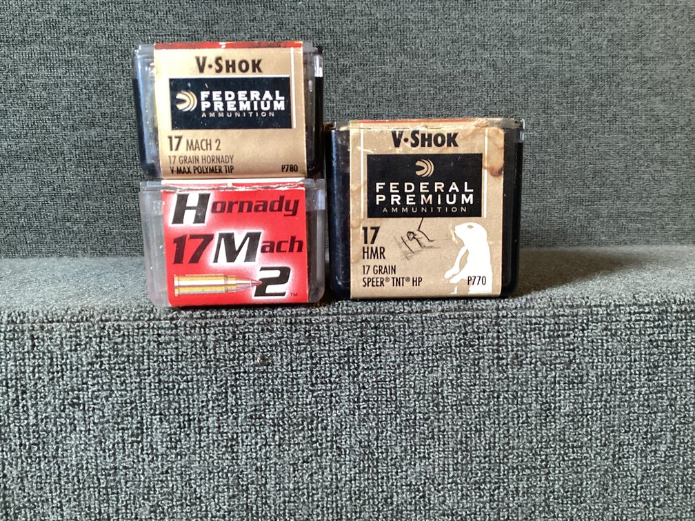 Image for 17 Mach 2 and 17 HMR Ammo