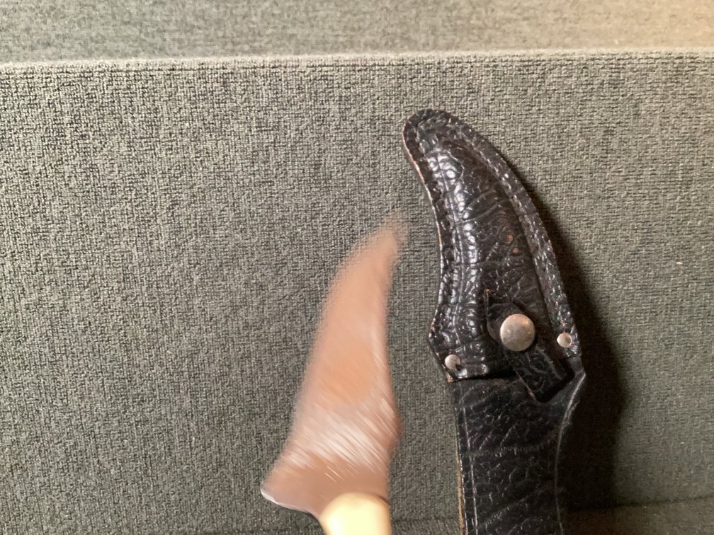 Image for Schrade Scrimshaw Knife with Sheath