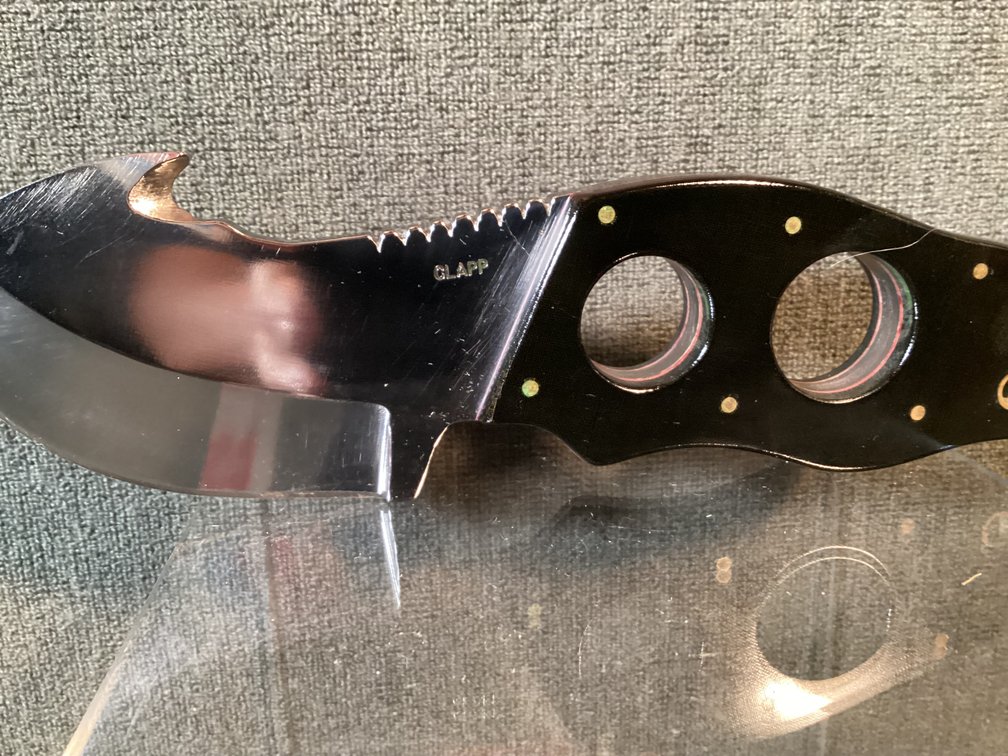 Image for CLAPP Hand Made Knife in Sheath