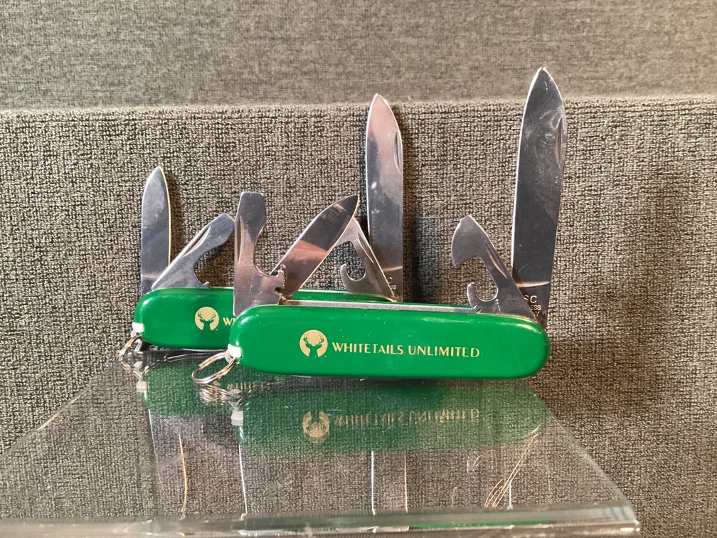 Image for 2 White Tail Unlimited Knives