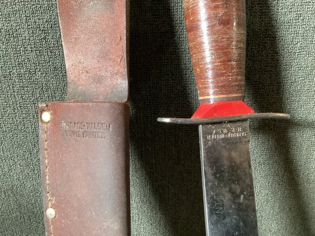 Image for Schrade Bowie Hunter Knife