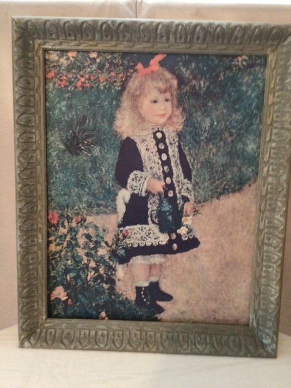 Image for Girl With a Watering Can - Renoir Reproduction