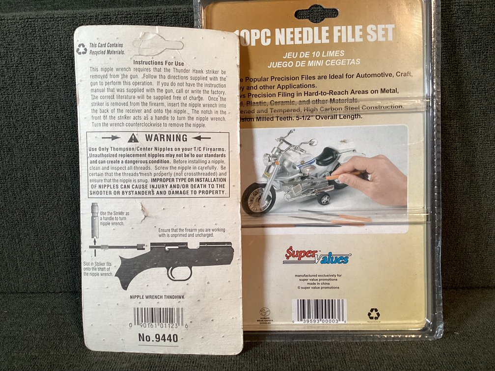 Image for Needle File Set and Nipple Wrench