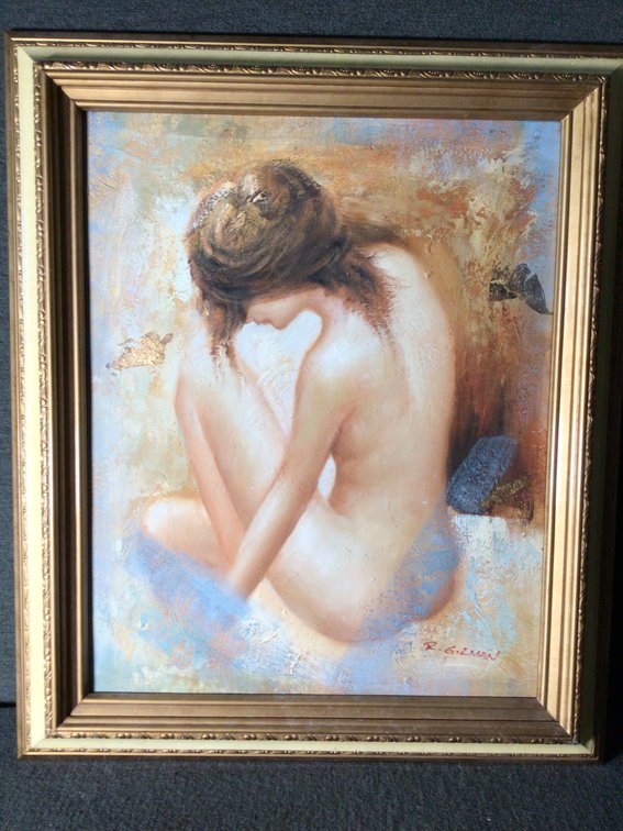 Image for Framed Painting of a Nude