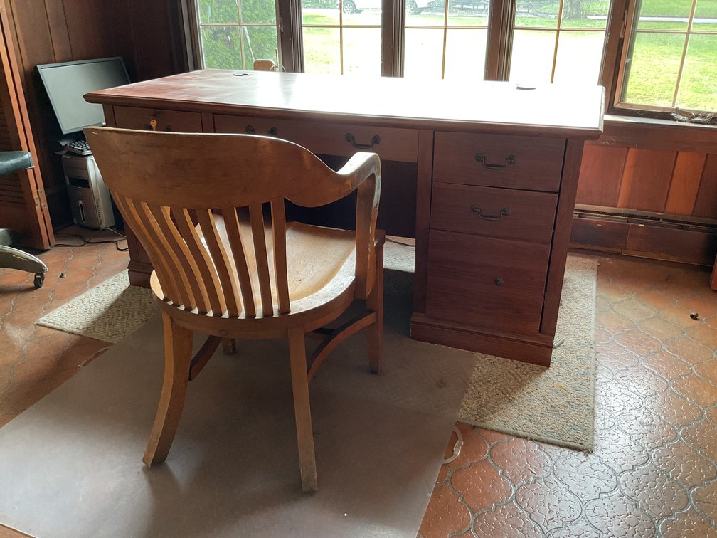 Image for Executive Wooden Desk with Chair