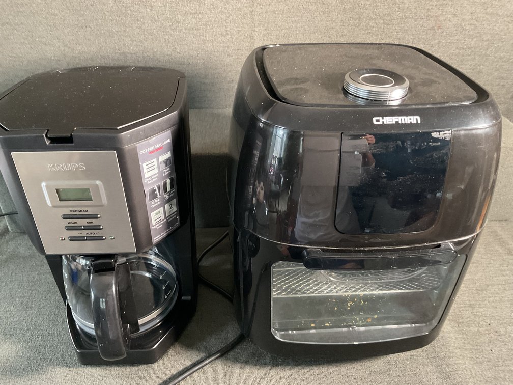 Image for Air Fryer and Coffee Maker