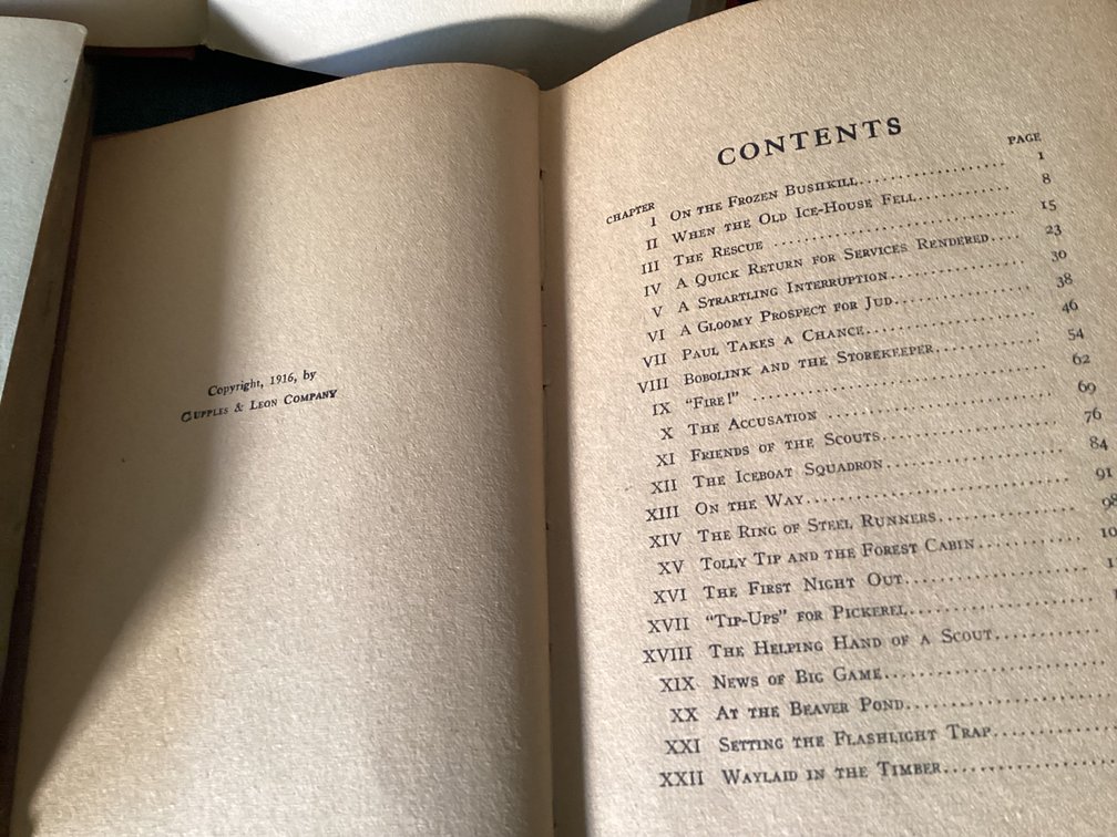 Image for Vintage Scouting Themed Books