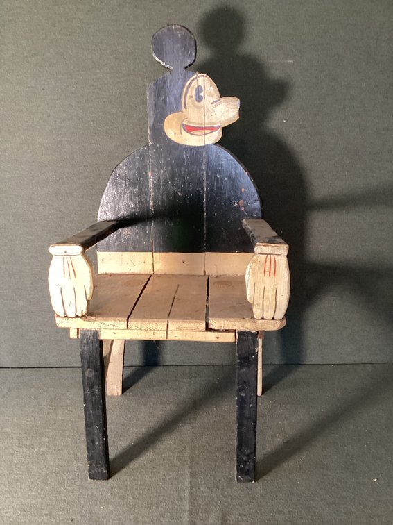 Image for Early Mickey Mouse Child’s Chair