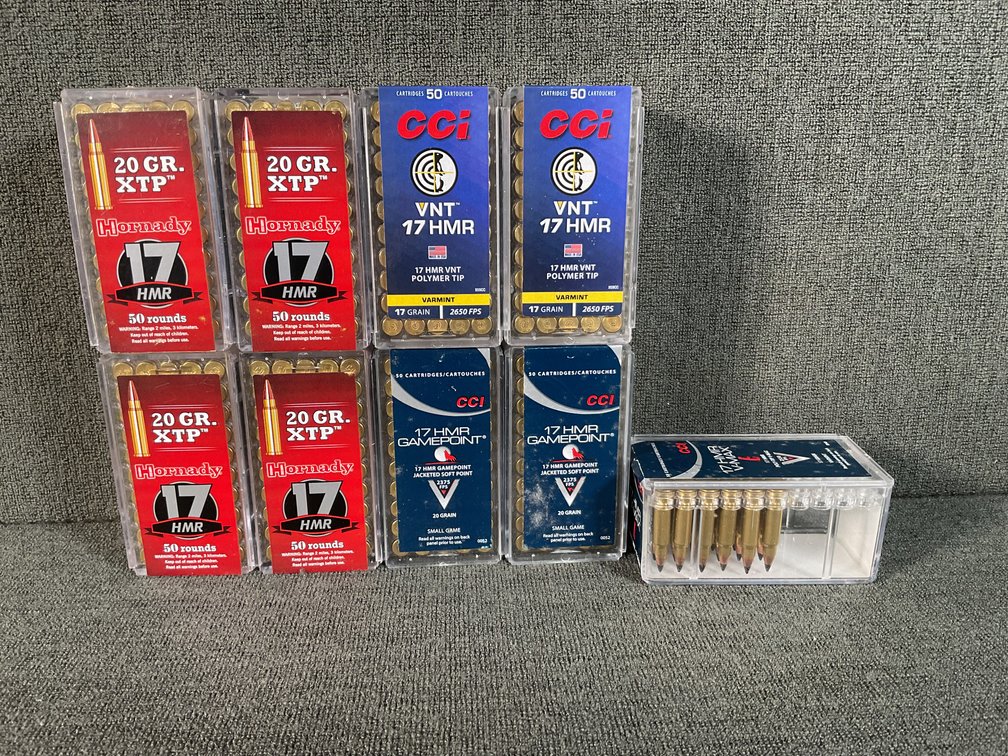Image for 17 HMR Ammo