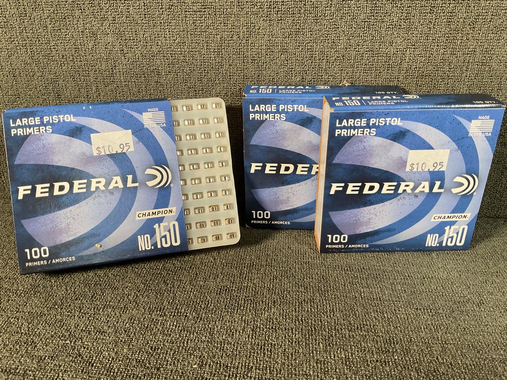 Image for Large Pistol Primers - Federal