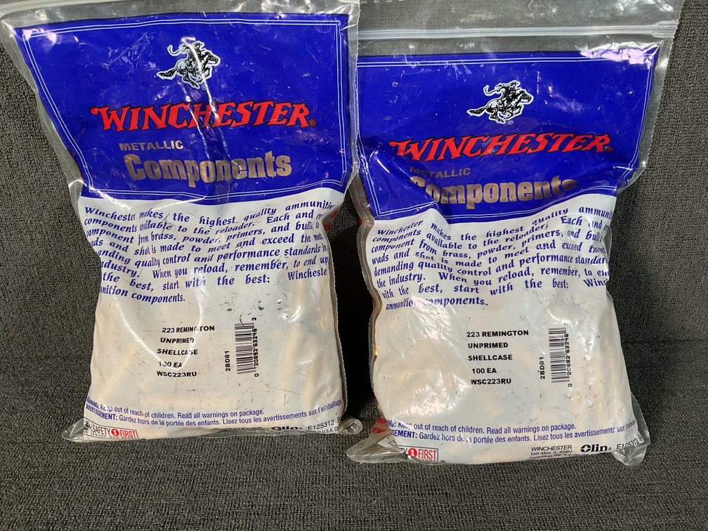 Image for 223 Rem New Brass for Reloading