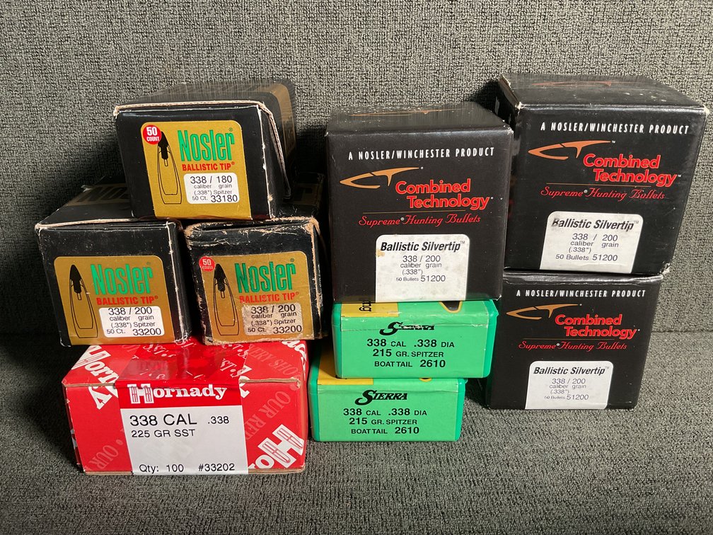 Image for 338 Bullet for Reloading
