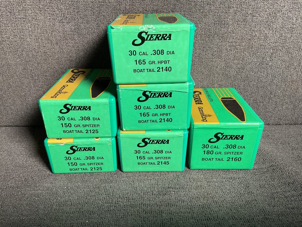 Image for 30 Cal Bullets for Reloading