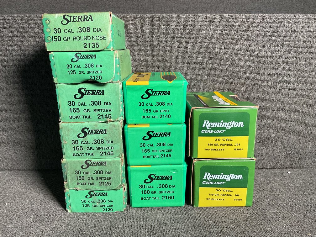 Image for 30 Cal Bullets for Reloading