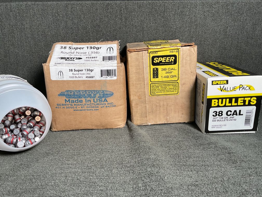 Image for 38 Cal Bullets for Reloading