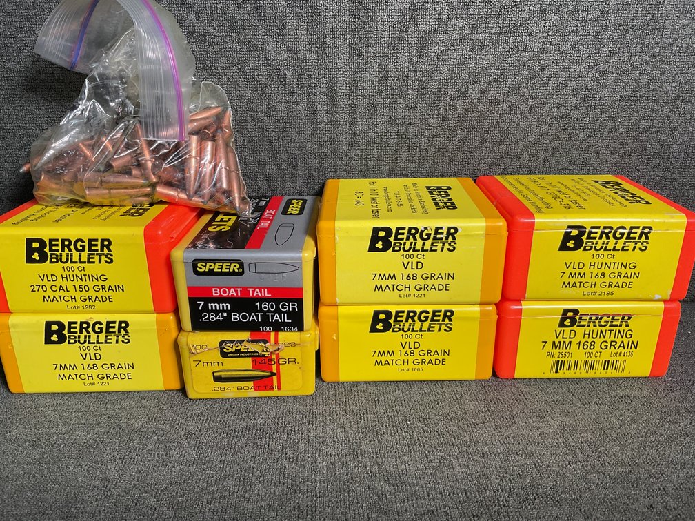 Image for 7mm Bullets for Reloading