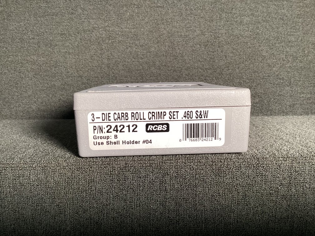 Image for .460 S&W RCBS 3-Die Set