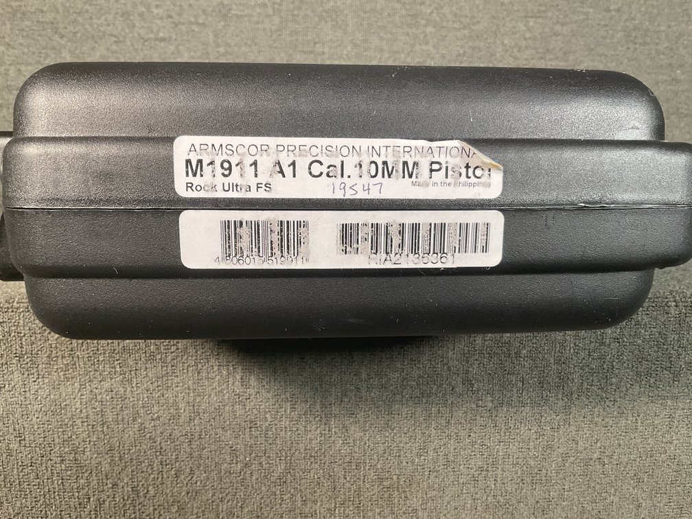 Image for Rock Island NIB M1911-A1- FS-TATC II - 10mm Semi Automatic Pistol