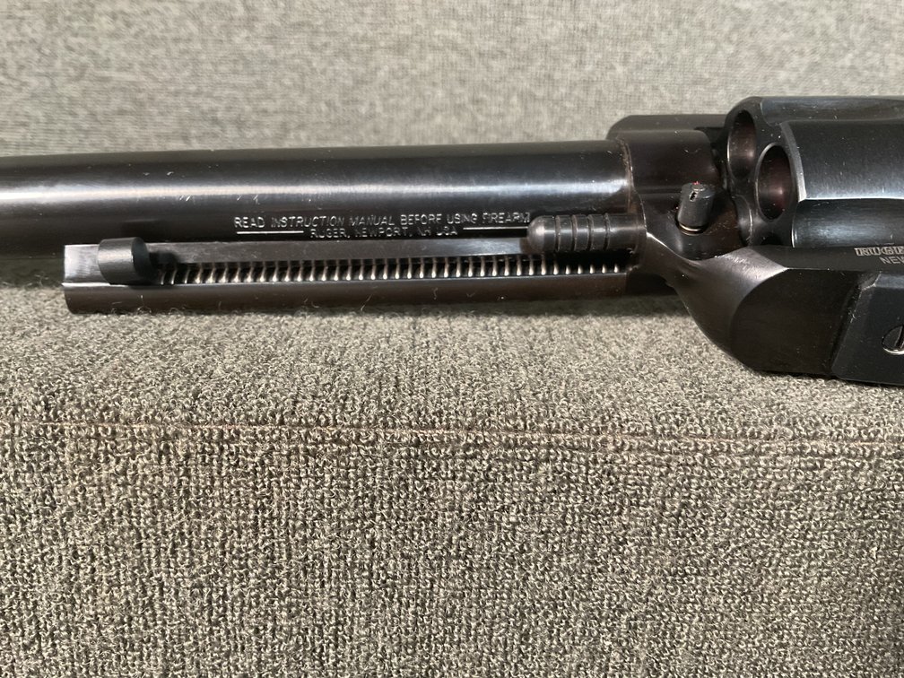 Image for Ruger NIB New Model Black Hawk 45 Cal Revolver