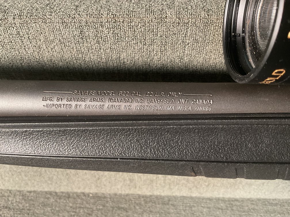 Image for Savage M822 LH 22LR Bolt Action Rifle