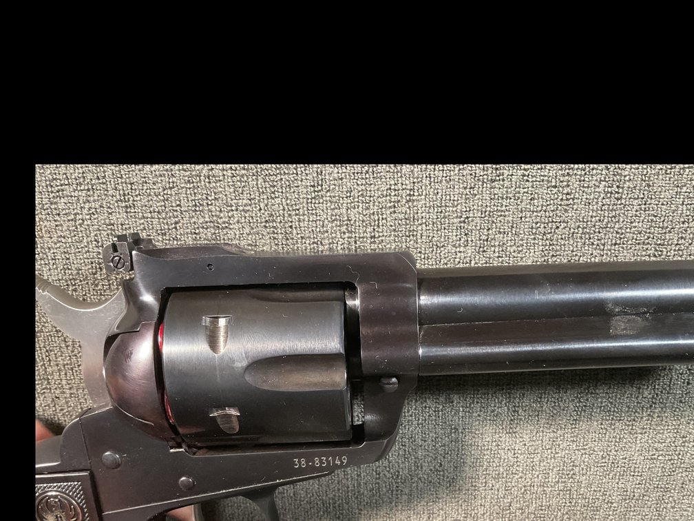 Image for Ruger NIB New Model Black Hawk 45 Cal Revolver