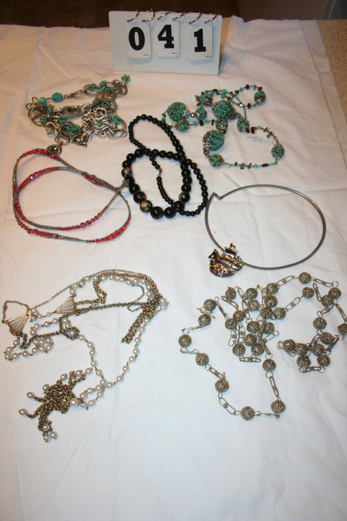 Image for Vintage Costume Jewelry Necklaces