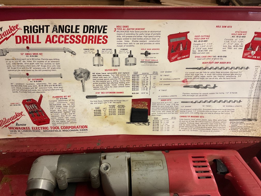 Image for Milwaukee Rt Angle Drill - Reconditioned