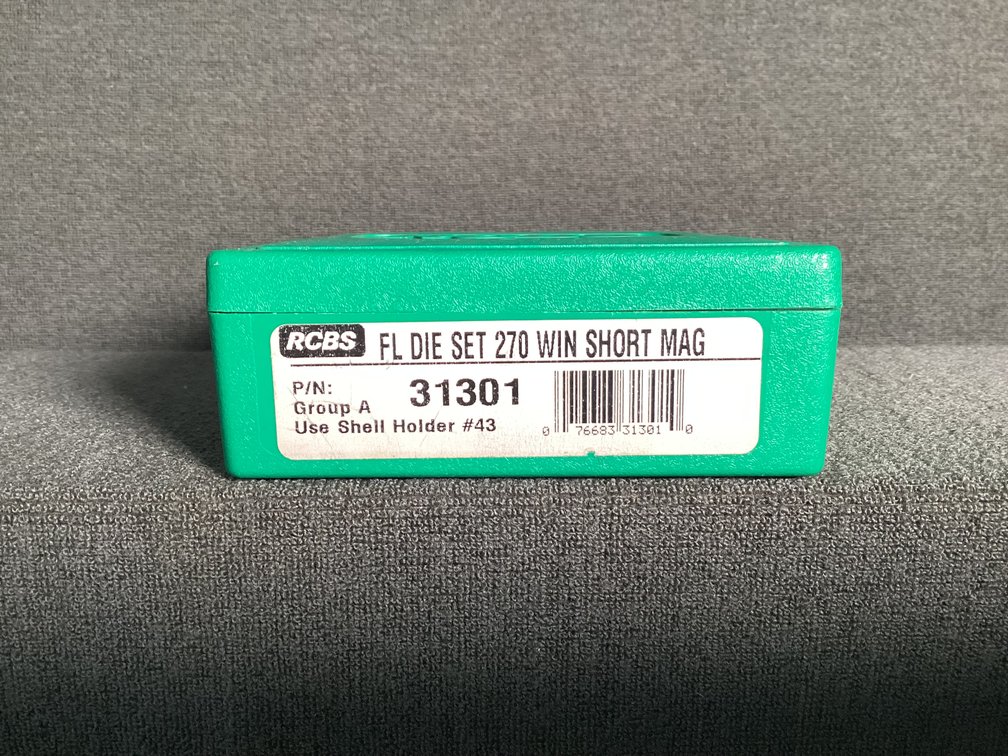 Image for .270 WIN Short Mag RCBS 2-Die Set