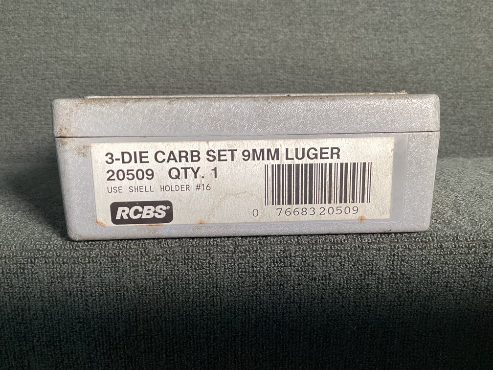 Image for 9MM Luger RCBS 3-Die Set