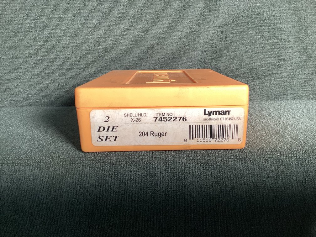 Image for 204 Ruger - Lyman 2-Die Set