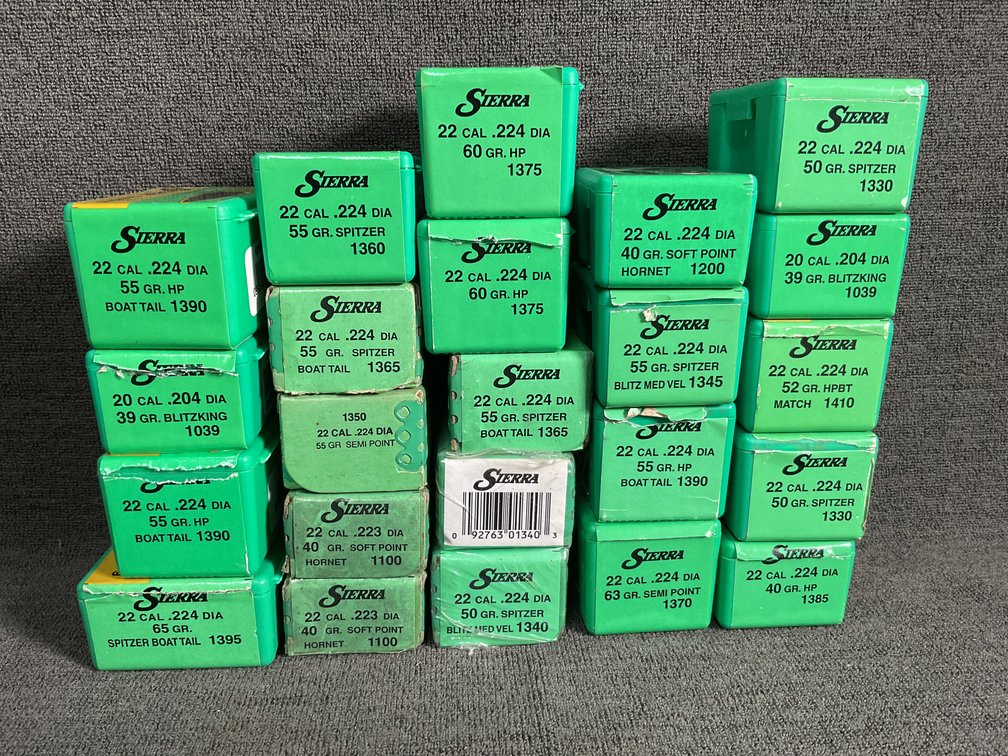 Image for 22 Cal Bullets for Reloading