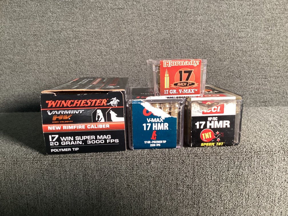 Image for 17 HMR and 17 Win Super Mag Factory Loads