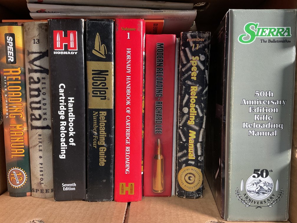 Image for Reloading Manuals Lot 2