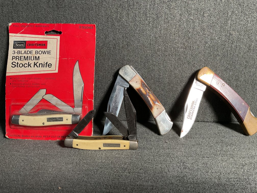 Image for Vintage Sears Craftsman Knives