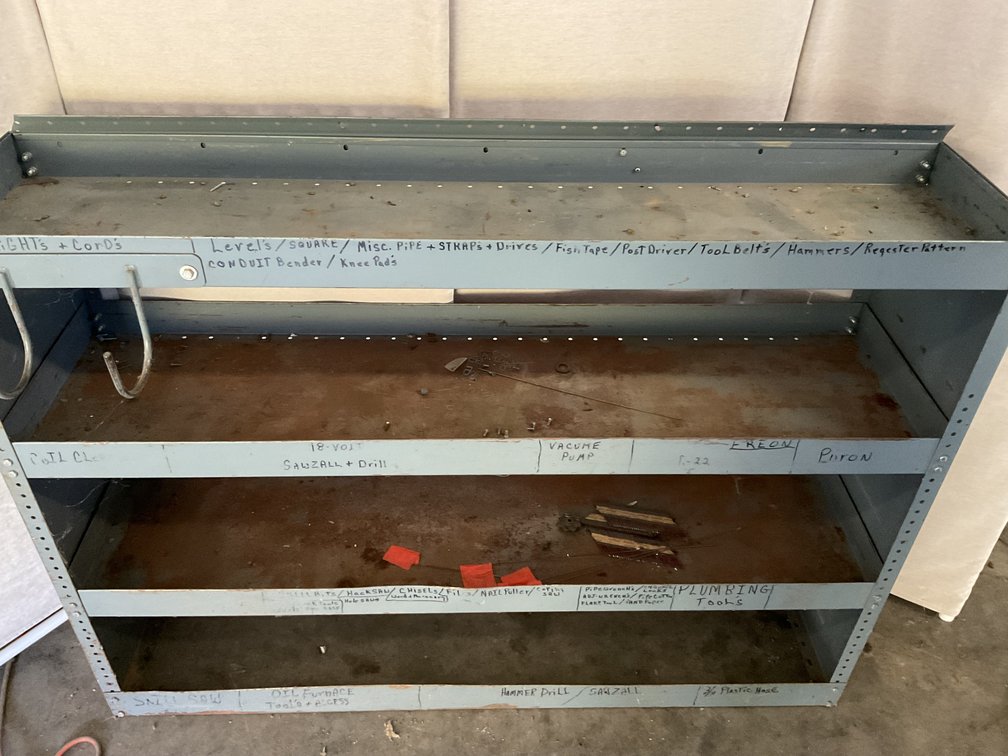 Image for Metal Shop Shelves