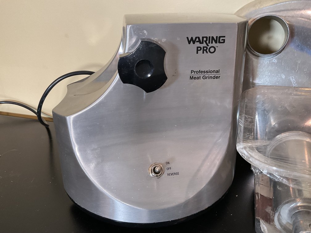 Image for Warning Professional Meat Grinder