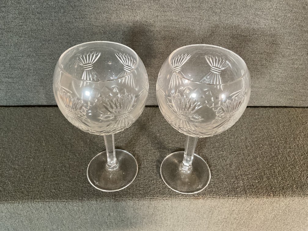 Image for Waterford Millennium Crystal Wine Hocks