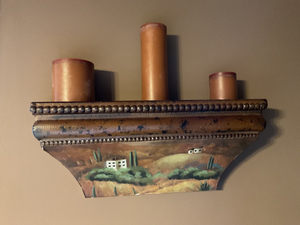 Image for Decorative Shelf with Candles