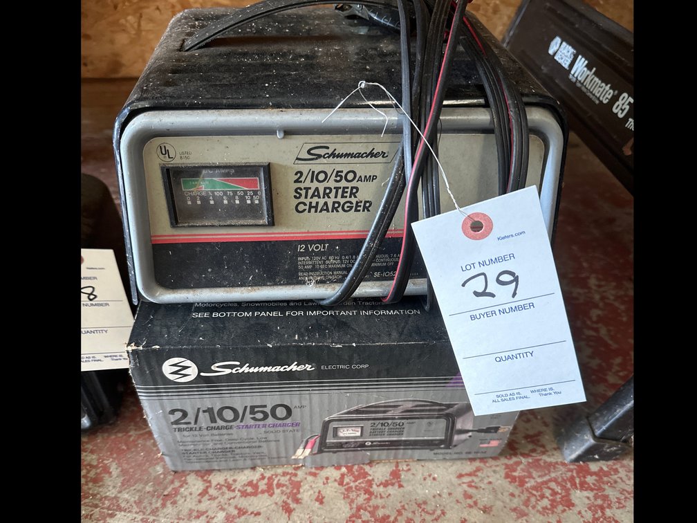 Image for 2/10/50 amp Starter -Charger