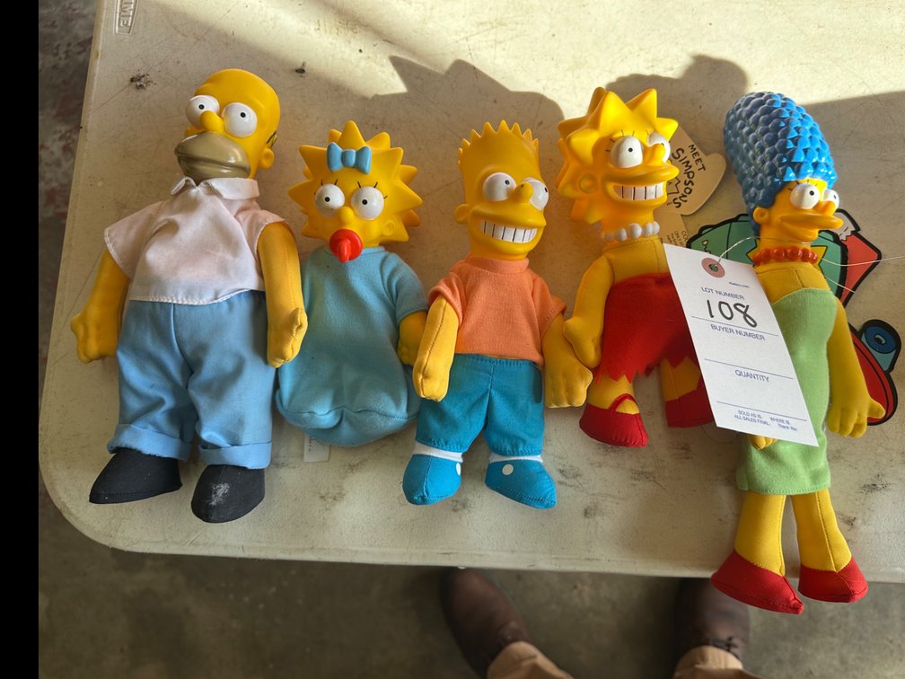 Image for Simpson doll collection
