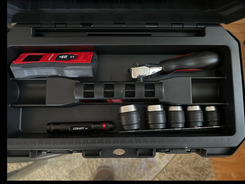 Image for Toolbox and assorted tools