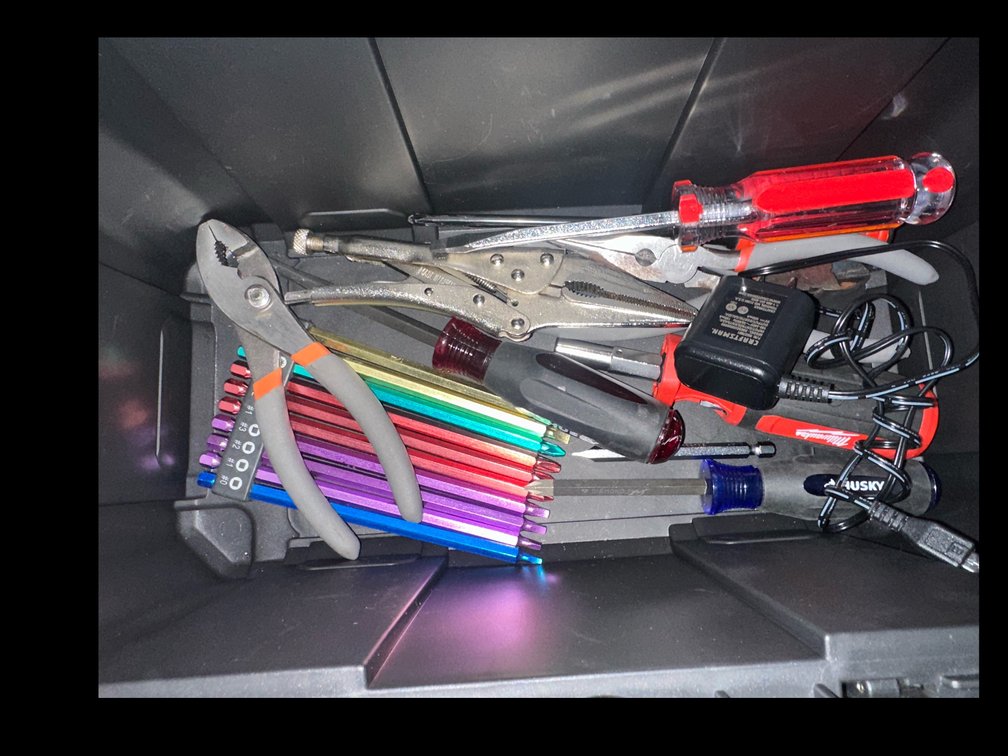 Image for Toolbox and assorted tools