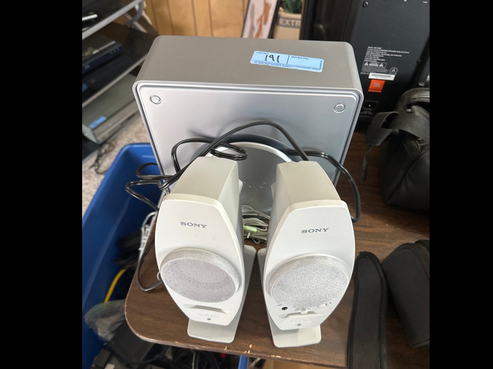 Image for Sony speakers with subwoofer