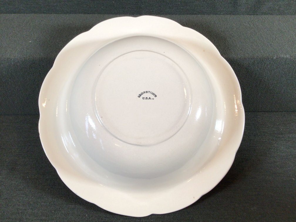 Image for Vintage USA Ironstone Pitcher and Bowl