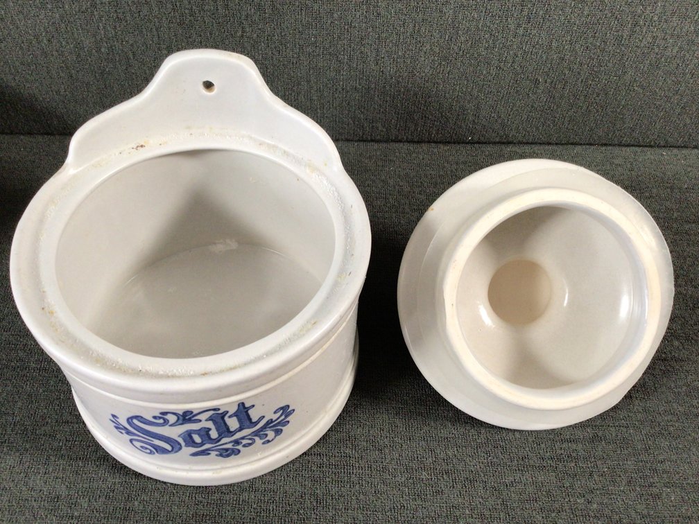 Image for Pfaltzgraff Ironstone - Casserole, Salt Cellar and Bread Trays