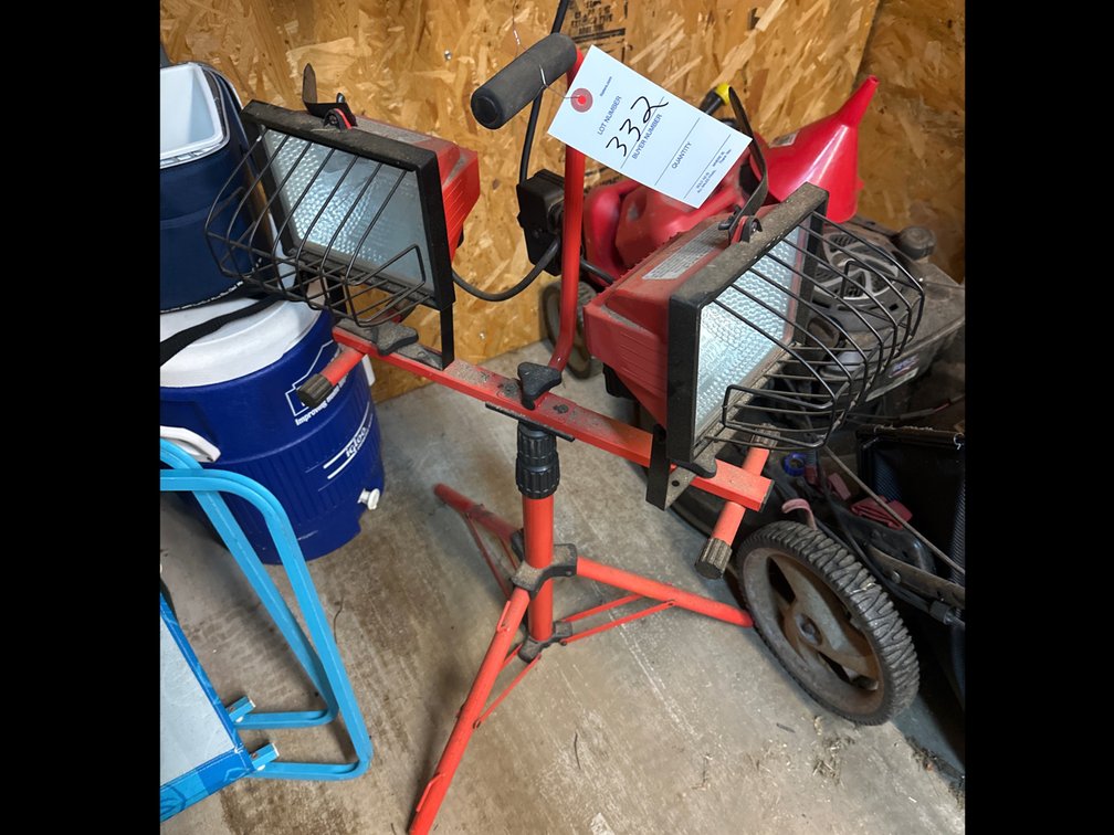 Image for Work light and stand
