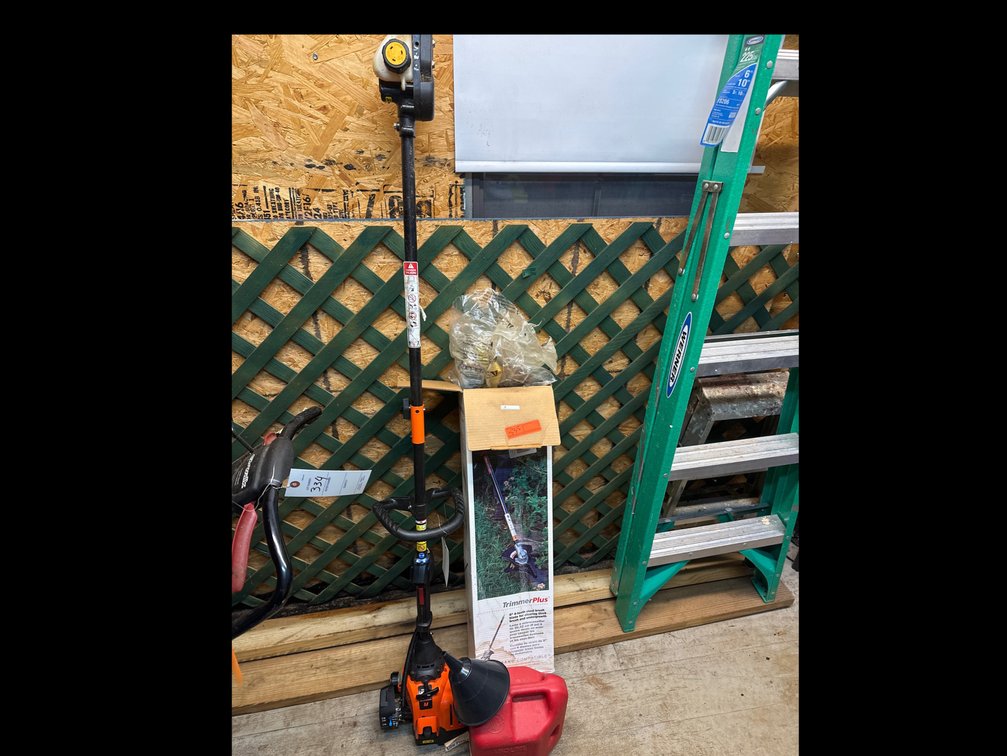 Image for Remington trimmer plus with chainsaw and weed trimmer attachments