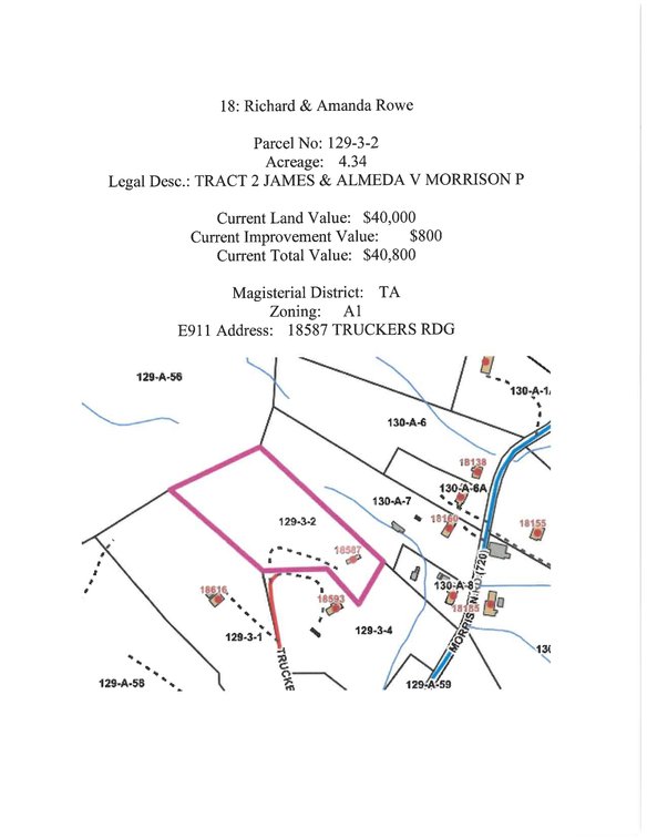 Image for JS18 - 18587 Truckers Road, Meadowview, 4.34 acres +/-
