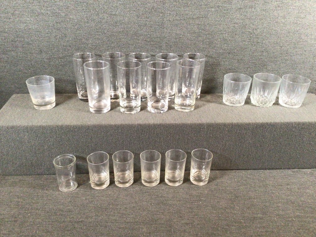 Image for Beverage Glasses - Mixed Lot